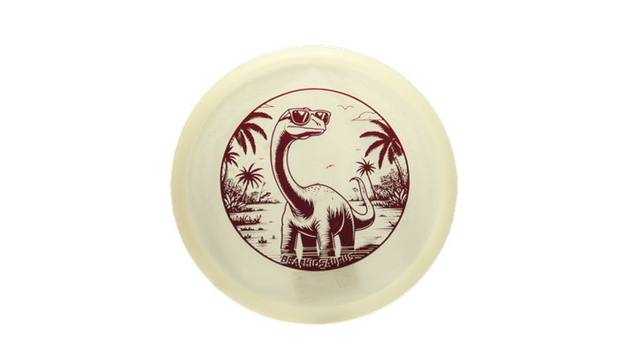 Dino Discs Egg Shell Glow Brachiosaurus Midrange Front View