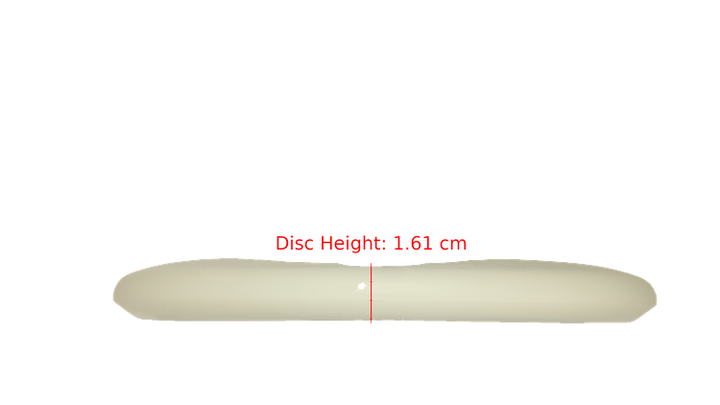 Dino Discs Egg Shell Glow Triceratops Putter Profile View