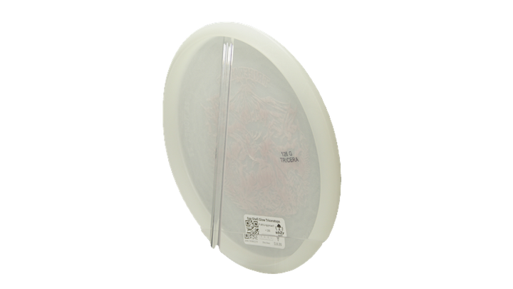 Dino Discs Egg Shell Glow Triceratops Putter Back View