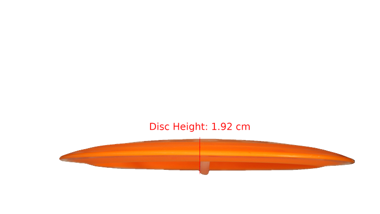 Dino Discs Egg Shell Tyrannosaurus Rex Distance Driver Profile View