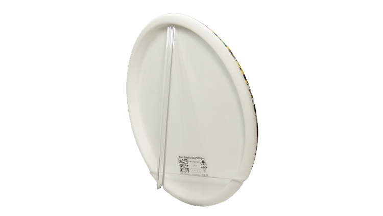 Divergent Discs Food Graphic StayPut Alpas Putter Back View