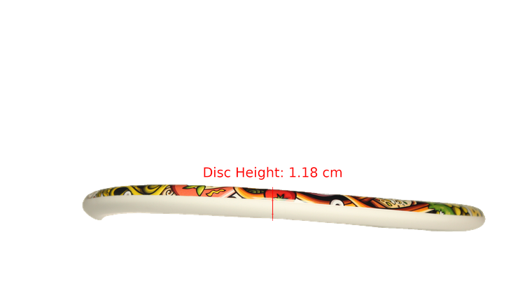 Divergent Discs Food Graphic StayPut Alpas Putter Profile View