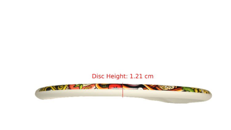 Divergent Discs Food Graphic StayPut Alpas Putter Profile View