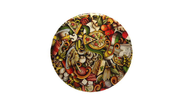 Divergent Discs Food Graphic StayPut Alpas Putter Front View