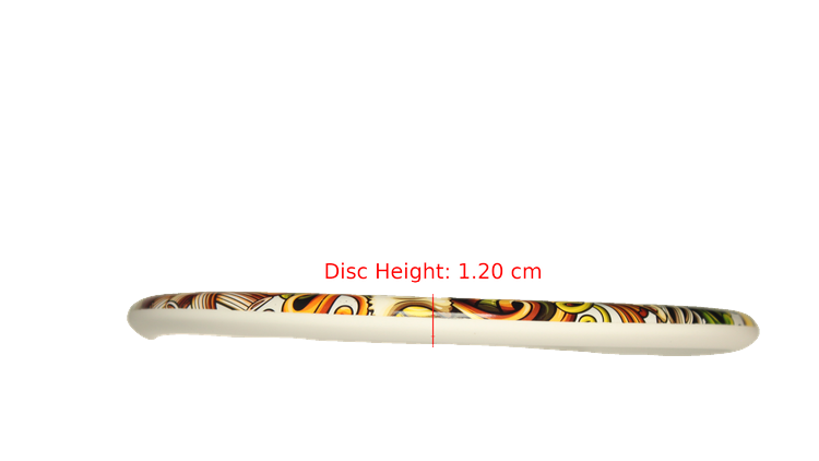 Divergent Discs Food Graphic StayPut Alpas Putter Profile View