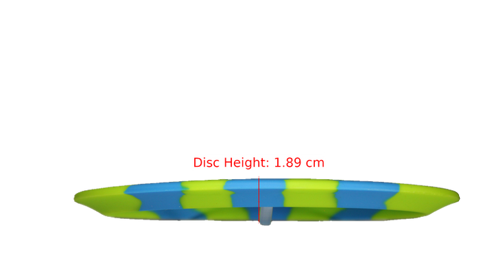 Divergent Discs StayPut Wyrm Fairway Driver Profile View