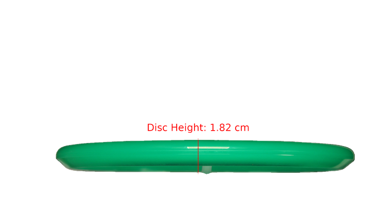 Finish Line Discs Composite Chicane Putter Profile View