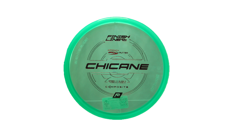 Finish Line Discs Composite Chicane Putter Front View