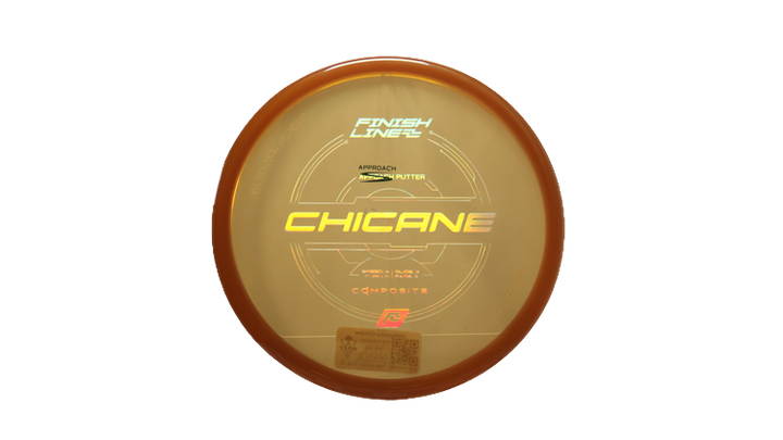 Finish Line Discs Composite Chicane Putter Front View