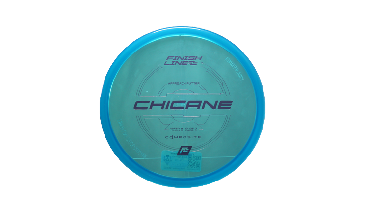 Finish Line Discs Composite Chicane Putter Front View
