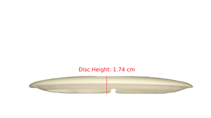 Finish Line Discs Forged Interval Distance Driver Profile View