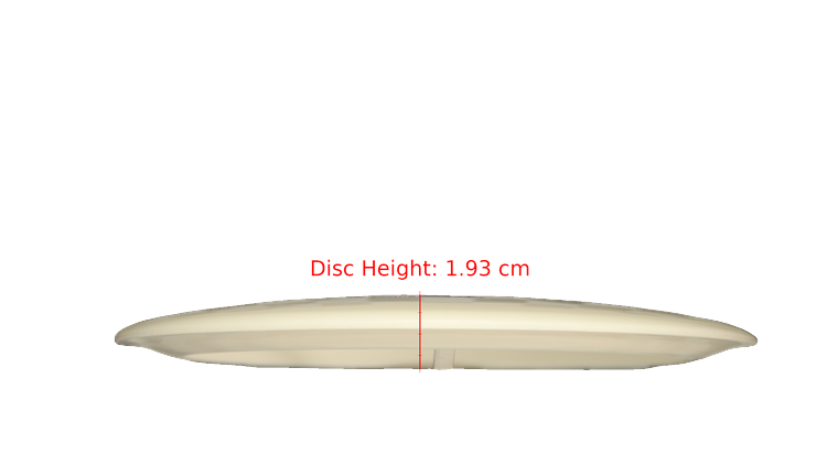 Finish Line Discs Forged Interval Distance Driver Profile View