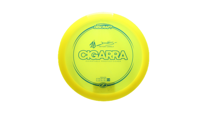 Discraft Anthony Barela Signature Series Z Cigarra Fairway Driver Front View