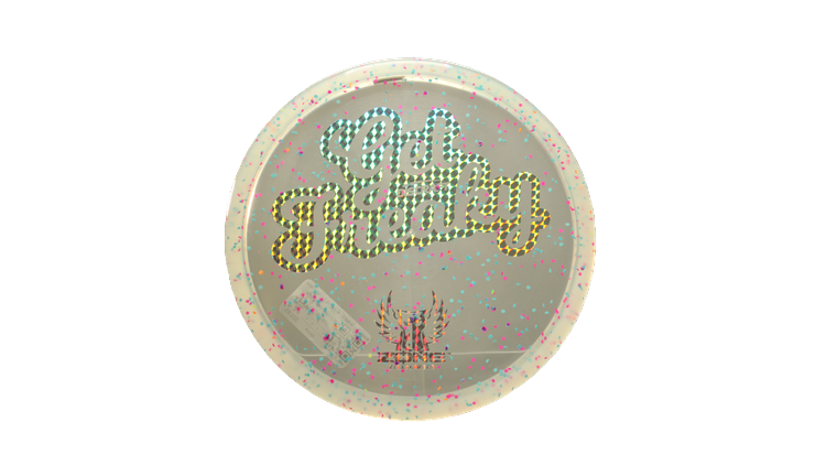 Discraft Brodie Smith Get Freaky Z FLX Confetti Zone Putter Front View