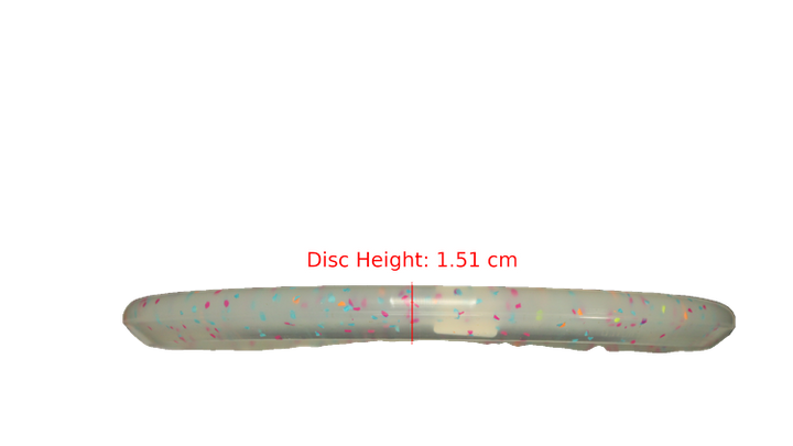 Discraft Brodie Smith Get Freaky Z FLX Confetti Zone Putter Profile View