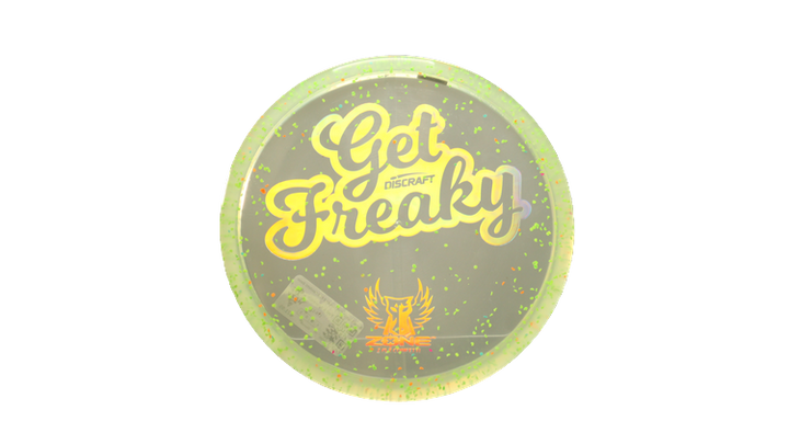 Discraft Brodie Smith Get Freaky Z FLX Confetti Zone Putter Front View