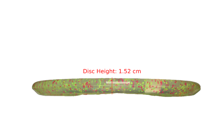 Discraft Brodie Smith Get Freaky Z FLX Confetti Zone Putter Profile View