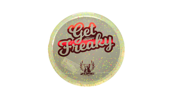Discraft Brodie Smith Get Freaky Z FLX Confetti Zone Putter Front View
