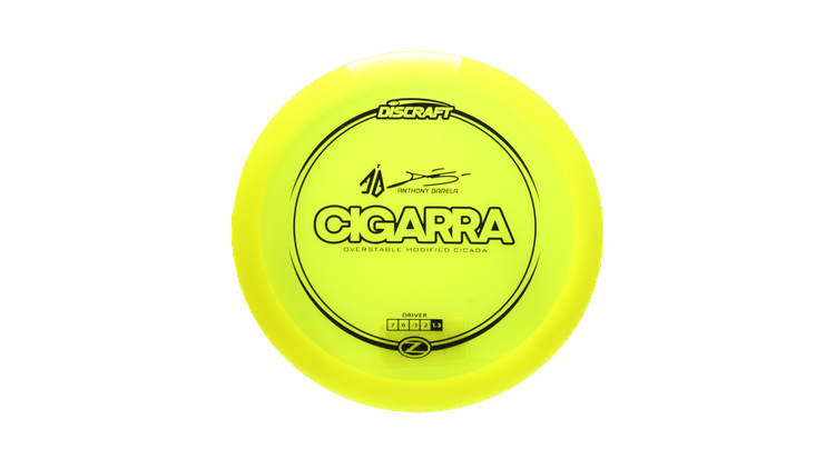 Discraft Anthony Barela Signature Series Z Cigarra Fairway Driver Front View