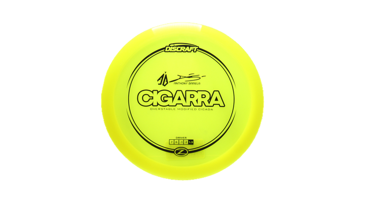 Discraft Anthony Barela Signature Series Z Cigarra Fairway Driver Front View