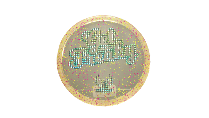 Discraft Brodie Smith Get Freaky Z FLX Confetti Zone Putter Front View