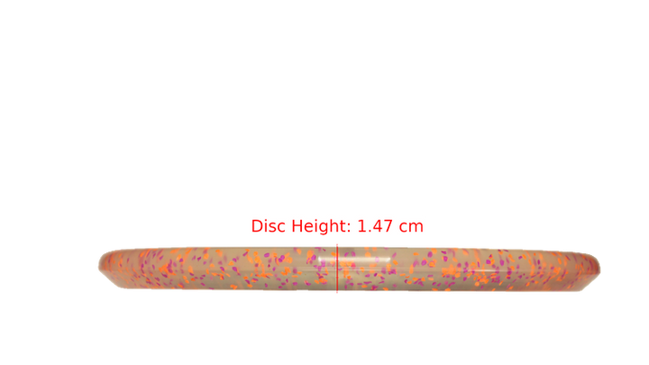 Discraft Brodie Smith Get Freaky Z FLX Confetti Zone Putter Profile View