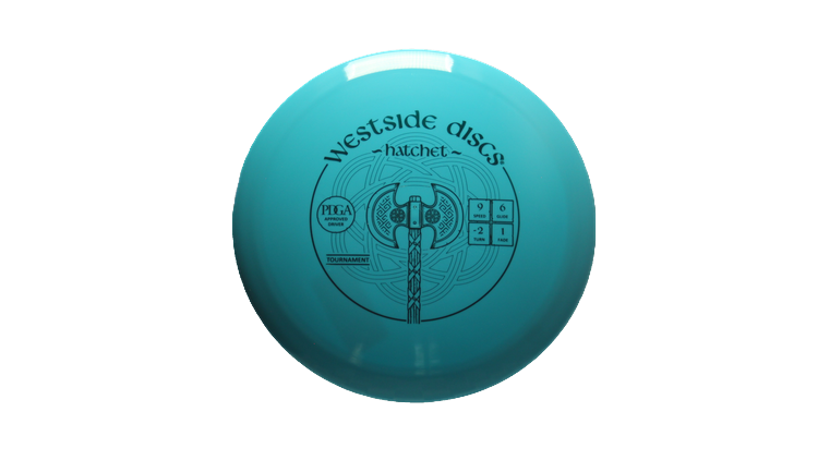 Westside Discs Tournament Hatchet Fairway Driver Front View