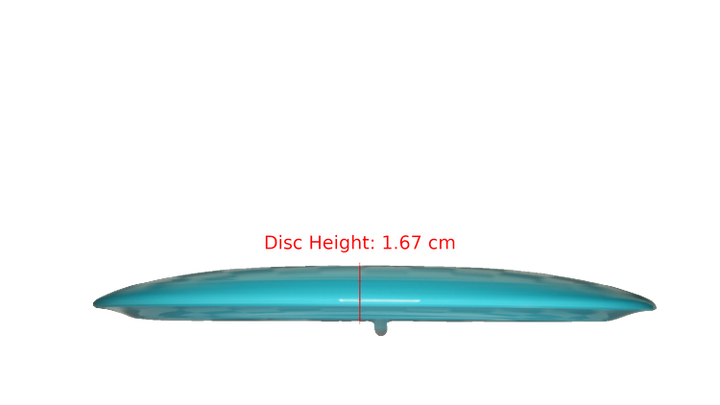 Westside Discs Tournament Hatchet Fairway Driver Profile View