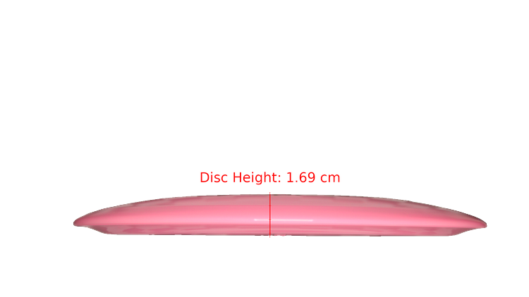 Westside Discs Tournament Hatchet Fairway Driver Profile View