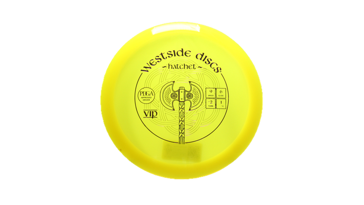 Westside Discs VIP Hatchet Fairway Driver Front View