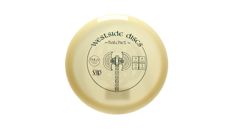 Westside Discs VIP Hatchet Fairway Driver Front View