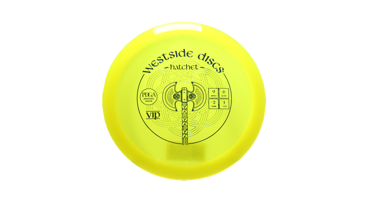 Westside Discs VIP Hatchet Fairway Driver Front View