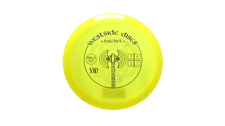 Westside Discs VIP Hatchet Fairway Driver Front View