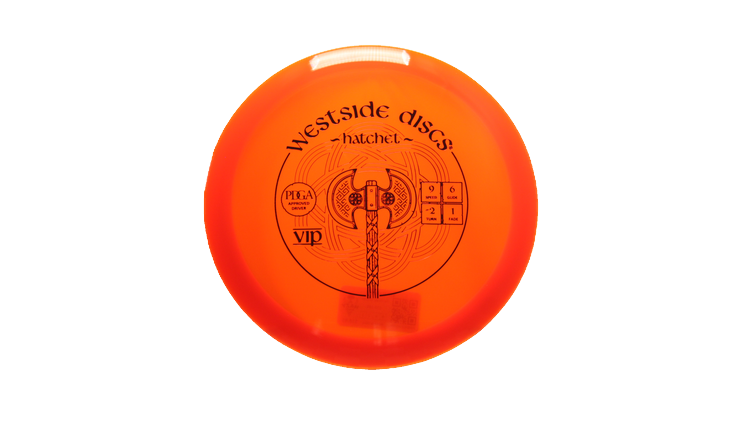 Westside Discs VIP Hatchet Fairway Driver Front View