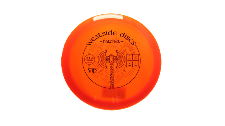 Westside Discs VIP Hatchet Fairway Driver Front View