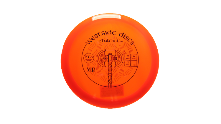 Westside Discs VIP Hatchet Fairway Driver Front View