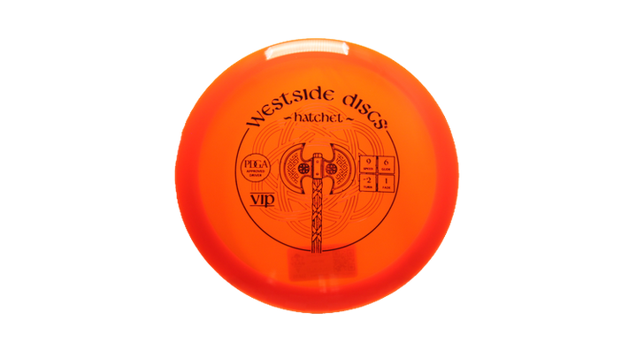Westside Discs VIP Hatchet Fairway Driver Front View