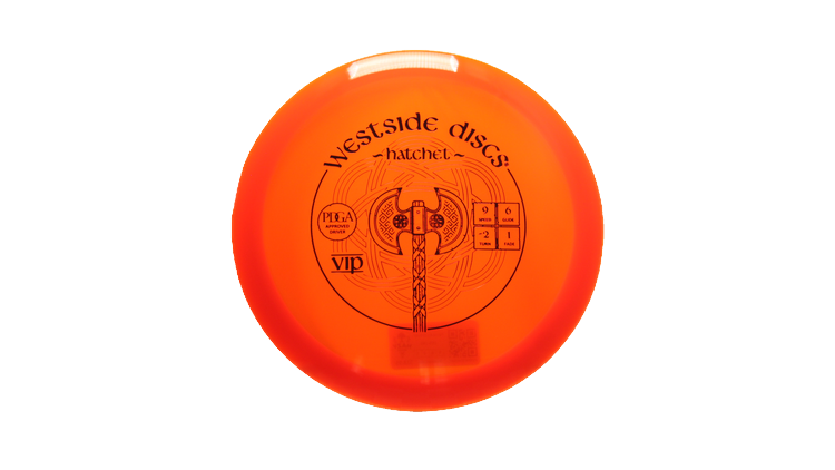 Westside Discs VIP Hatchet Fairway Driver Front View