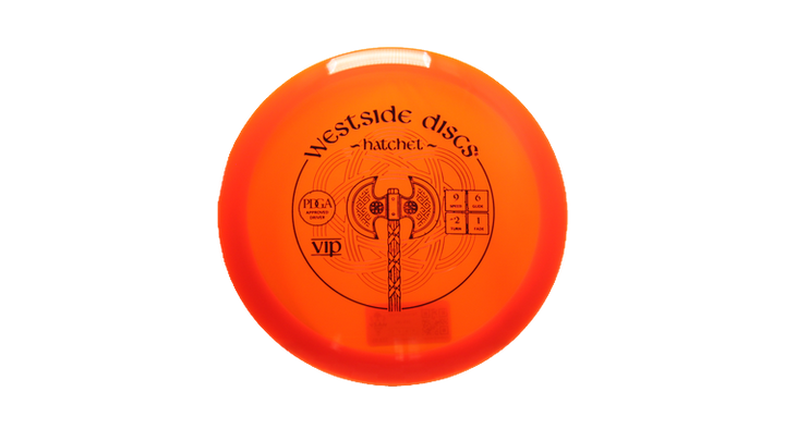 Westside Discs VIP Hatchet Fairway Driver Front View