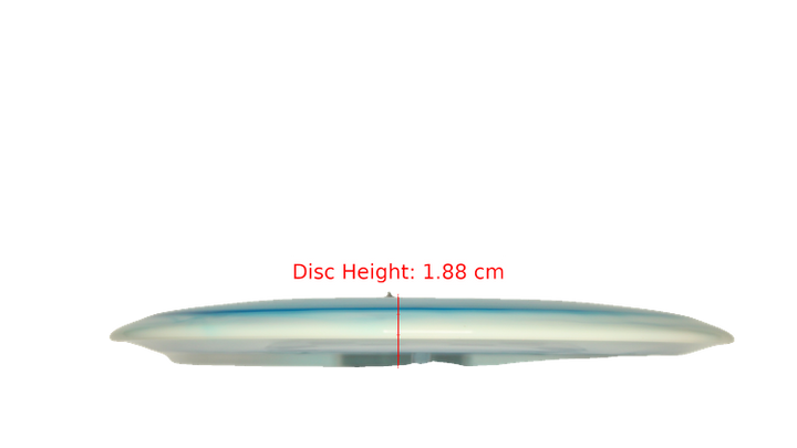 Westside Discs Vip-Ice Orbit Hatchet Fairway Driver Profile View