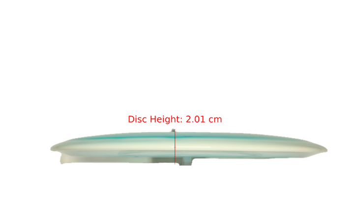 Westside Discs Vip-Ice Orbit Hatchet Fairway Driver Profile View
