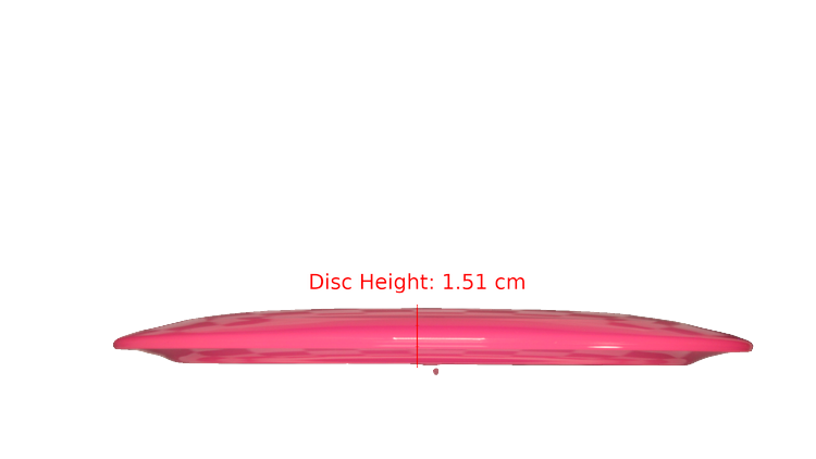 Westside Discs VIP Tide Distance Driver Profile View
