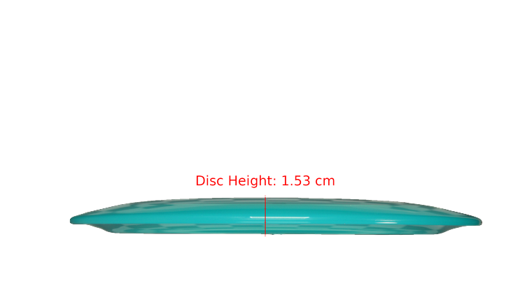 Westside Discs VIP Tide Distance Driver Profile View