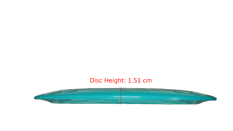 Westside Discs VIP Tide Distance Driver Profile View