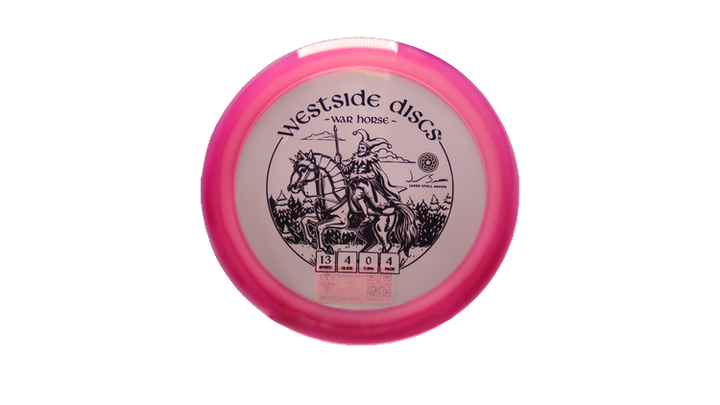 Westside Discs 2025 Jared Stoll Team Series VIP Orbit War Horse Distance Driver Front View