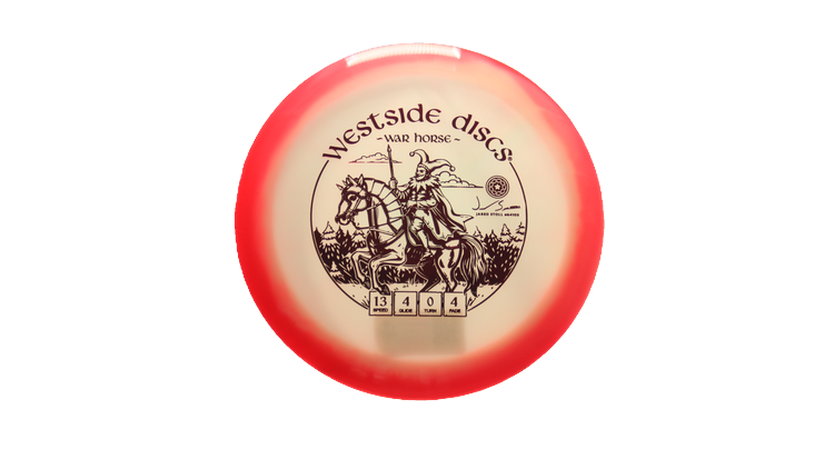Westside Discs 2025 Jared Stoll Team Series VIP Orbit War Horse Distance Driver Front View