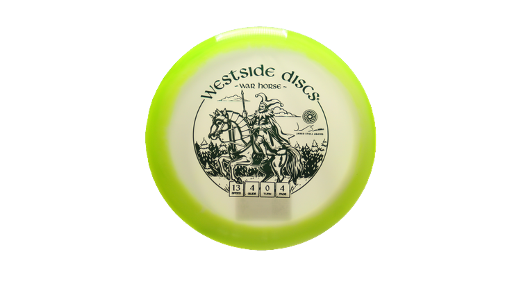 Westside Discs 2025 Jared Stoll Team Series VIP Orbit War Horse Distance Driver Front View