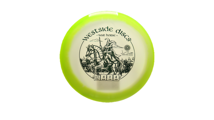 Westside Discs 2025 Jared Stoll Team Series VIP Orbit War Horse Distance Driver Front View