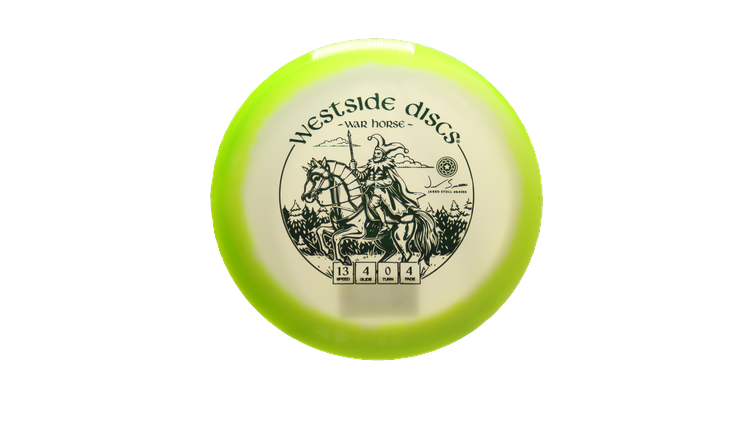 Westside Discs 2025 Jared Stoll Team Series VIP Orbit War Horse Distance Driver Front View