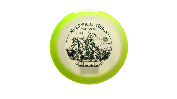 Westside Discs 2025 Jared Stoll Team Series VIP Orbit War Horse Distance Driver Front View